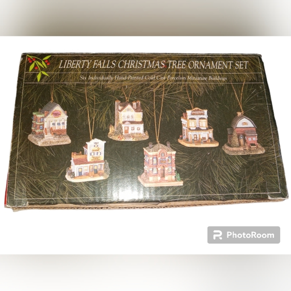 Vintage Liberty Falls Collection Ornaments
